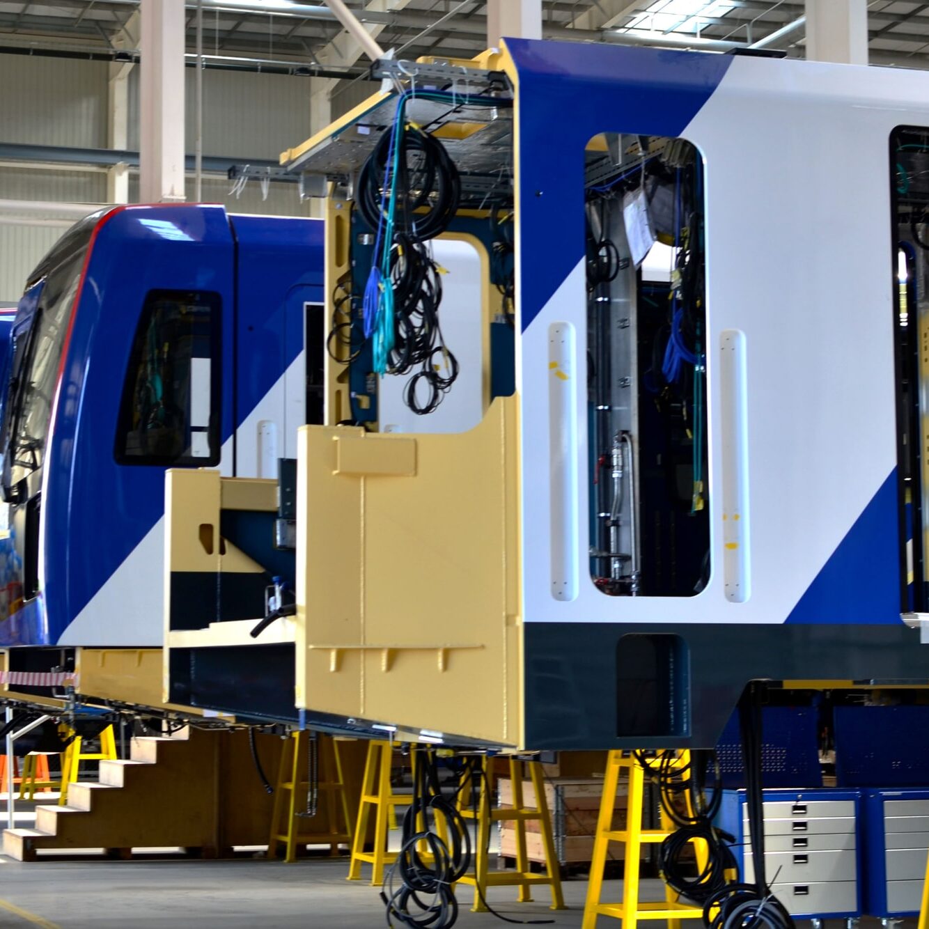 Railcar assembly in transportation industry